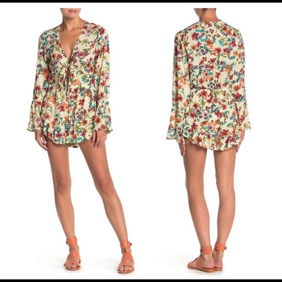 RAGA Pants - NWT Raga My Paradise Tie Romper